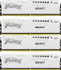 Fotoja e Memorie Ram Kingston FURY Beast 128GB (4 x 32GB), DDR5, 5200 MHz, CL40, Picture 2