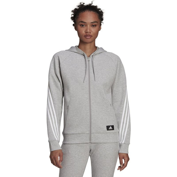 Fotoja e Bluzë për femra Adidas FI 3 Stripes Full-Zip Reg, M