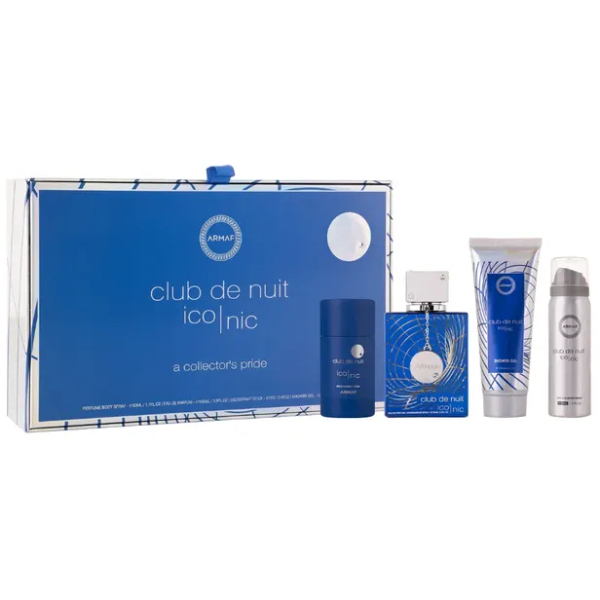 Fotoja e Set Armaf Club De Nuit Iconic, 105 ml + 50 ml + 100 ml + 75 g