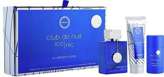 Fotoja e Set Armaf Club De Nuit Iconic, 105 ml + 100 ml + 75 g