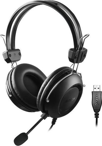 Fotoja e Kufje A4Tech HU-35 USB, të zeza