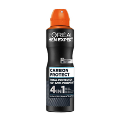Fotoja e Deodorant L'Oreal  Men Expert Carbon Protect 4IN1, 48H, 150 ml