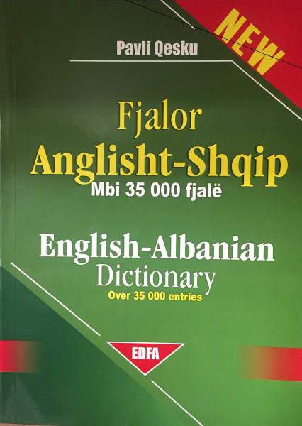 Fotoja e Fjalor Shqip Anglisht Mbi 35000 Fjale - Pavli Qesku