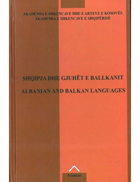 Fotoja e Shqipja Dhe Gjuhet E Ballkanit - Grup Autoresh