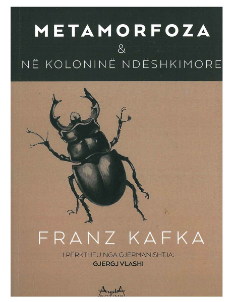 Fotoja e Metamorfoza Dhe Ne Kolonine Ndeshkimore - Franz Kafka