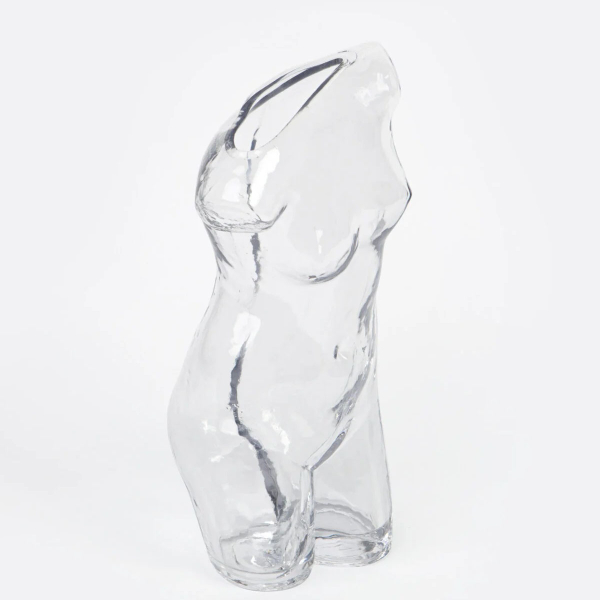 Fotoja e Doiy Vase Body Glass Transparent - Doiycustom