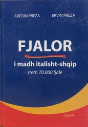 Fotoja e Fjalor I Madh Italisht Shqip Rreth 70 000 Fjale - Abedin Preza