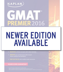 Fotoja e Gmat Premier 2016 With 6 Practice Tests Book Online Video Tutor