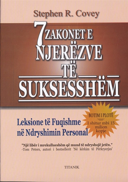 Fotoja e 7 Zakonet E Njerezve Te Sukses - Stephen Covey