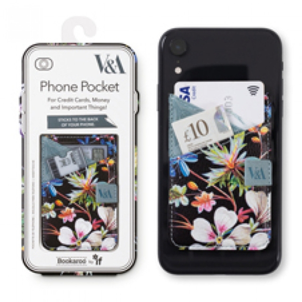 Fotoja e V&a Bookaroo Phone Pocket Kilburn Black Floral