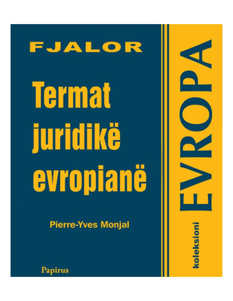 Fotoja e Termat Juridike Evropiane - Pierre Yves Monjal