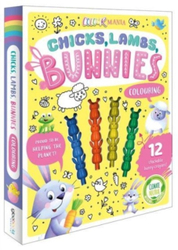 Fotoja e Chicks Lambs Bunnies Colouring