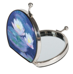 Fotoja e Box Pocket Mirror With Textile Surfac - Fridolin