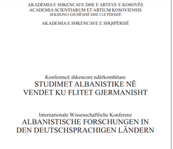 Fotoja e Studimet Albanistike Ne Vendet Ku Flitet Gjermanisht