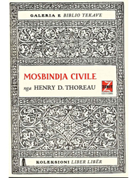 Fotoja e Mosbindja Civile - Henry Thoreau