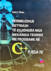 Fotoja e Permbledhej Detyrash 4 te Zgjidhura Nga Mekanika Teorike Me Pro - Gani Pllana