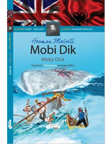 Fotoja e Mobi Dik  Shqip Anglisht - Herman Melville
