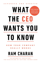 Fotoja e What The Ceo Wants You To Know - Ram Charan