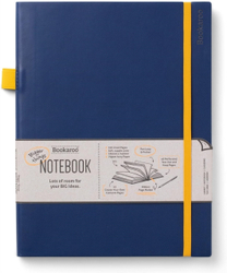Fotoja e Bookaroo Bigger Things Notebook Journal Navy - If Cardboard Creations Ltd