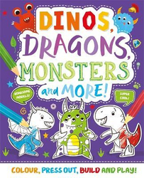 Fotoja e Dinos Dragons Monsters And More! - Igloo Books