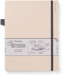 Fotoja e Bookaroo Bigger Things Notebook Journal Cream - If Cardboard Creations Ltd