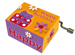 Fotoja e Art And Music Parcels And Blossoms Melody Happy Birthday - Fridolin