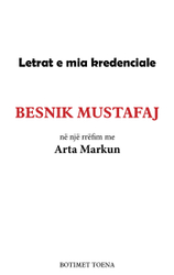 Fotoja e Letrat E Mia Kredenciale - Besnik Mustafaj