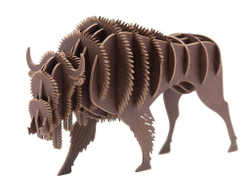 Fotoja e 3d Paper Model Bison - Fridolin