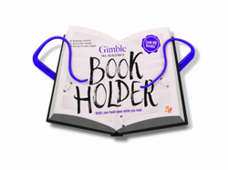 Fotoja e Gimble Adjustable Book Holder Purple