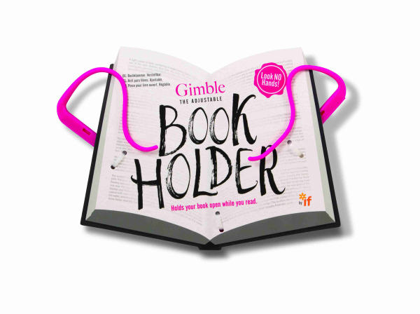 Fotoja e Gimble Adjustable Book Holder Pink