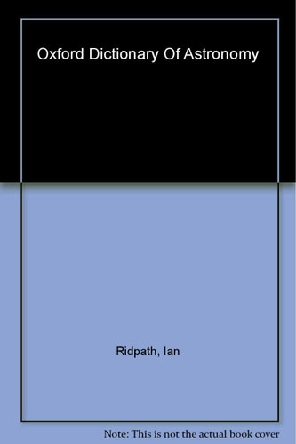 Fotoja e Oxford Dictionary Of Astronomy - Ian Ridpath