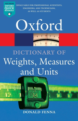 Fotoja e Oxford Dictionary Of Weights Measures And Units - Donald Fenna