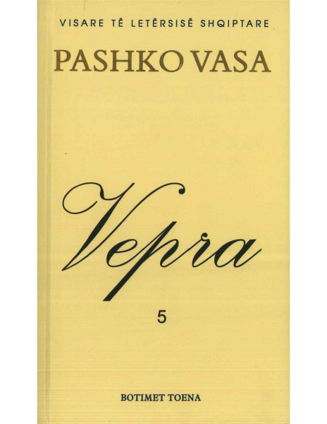 Fotoja e Pashko Vasa Vepra 5 K Forte - Pashko Vasa