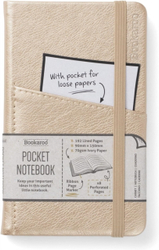 Fotoja e Bookaroo Pocket Notebook (a6) Journal Gold