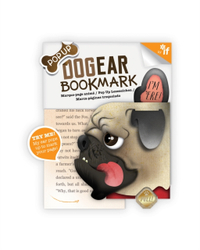 Fotoja e Dog Ear Pop Up Bookmarks Doug Pug - If Cardboard Creations Ltd