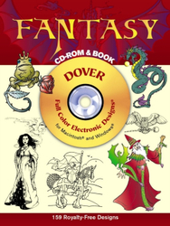 Fotoja e Fantasy Cd Rom And Book - Christy Shaffer