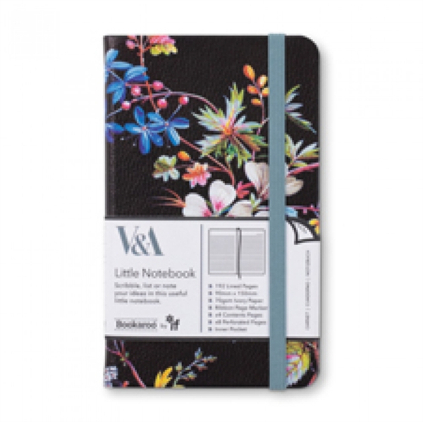 Fotoja e V&a Bookaroo Journal A6 Kilburn Black Floral