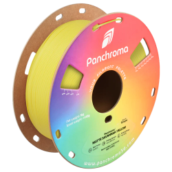 Fotoja e Filament Polymaker Panchroma PLA, 1.75 mm, 1 kg, i verdhë