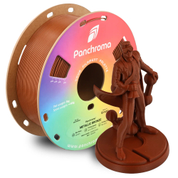 Fotoja e Filament Polymaker Panchroma Metalic PLA, 1.75 mm, 1 kg, i bronztë