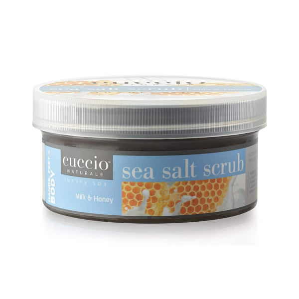 Fotoja e Skrab për trup me kripë deti Cuccio Naturale Milk & Honey, 553 g