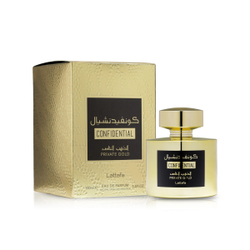 Fotoja e Eau de Parfum Lattafa Confidential Private Gold, 100ml