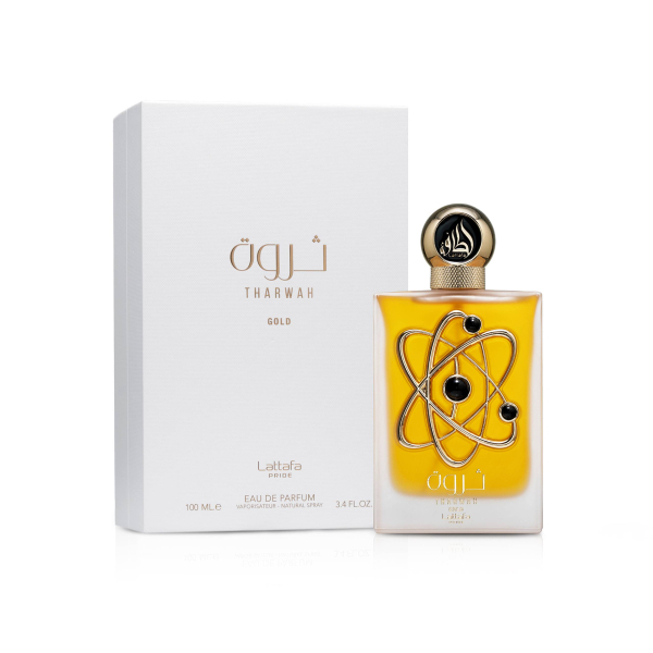 Fotoja e Eau de Parfum Lattafa Tharwah Gold, 100ml