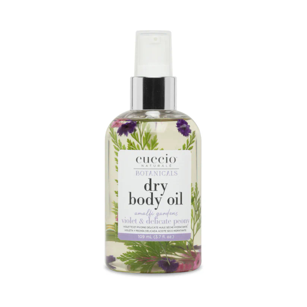 Fotoja e Vaj i trupit Cuccio Naturale Dry Body Oil Amalfi Garden, Violet & Delicate Peony, 109 ml