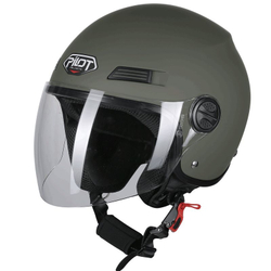Fotoja e Helmete  Fazer Jet Military Gjelbert Mat S