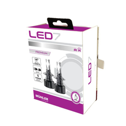Fotoja e Lampa Led H1 12/24v +300% Led7 Muhler