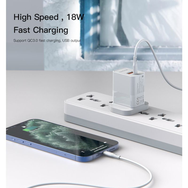 Fotoja e Mbushes Telefoni 230v Usb&type-c 20w