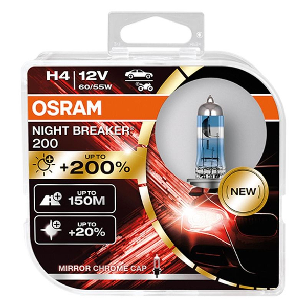 Fotoja e Lampa Gar H4 12v 60/55w +200% Night Breaker®