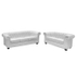 Fotoja e Set divanësh Chesterfield (2 + 3 ulëse) HM11220.02, bardhë, Picture 1