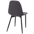 Fotoja e Kolltuk Bristol, stof + PU, 57×59×86 cm (HM0141.01), gri, Picture 5