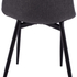 Fotoja e Kolltuk Bristol, stof + PU, 57×59×86 cm (HM0141.01), gri, Picture 9